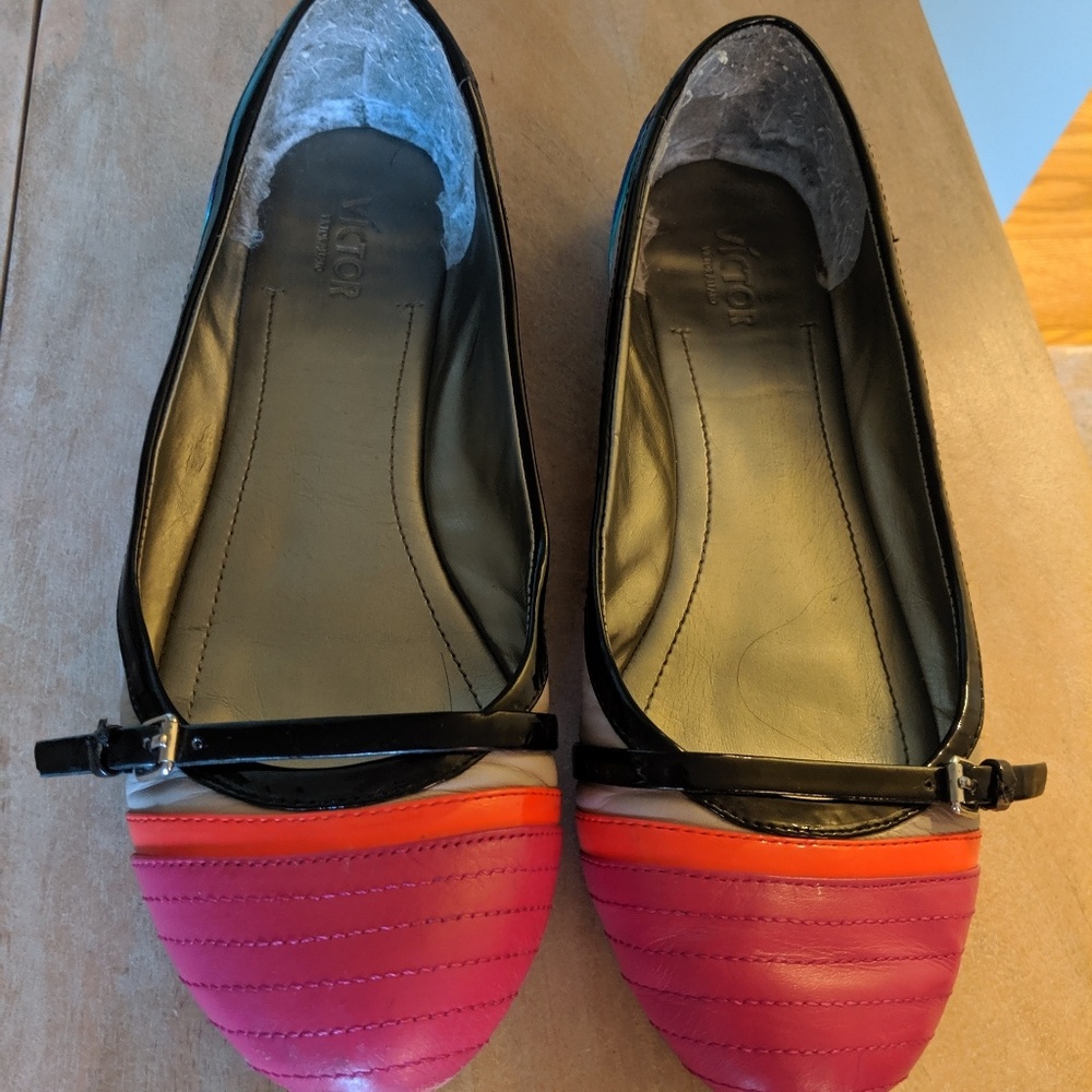 Colorful flats